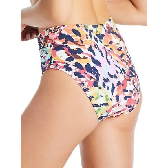 Bleu Rod Beattie Swim Bikini Bottom Party Animal Sarong High-waisted Swimwear - Picture 2 of 4